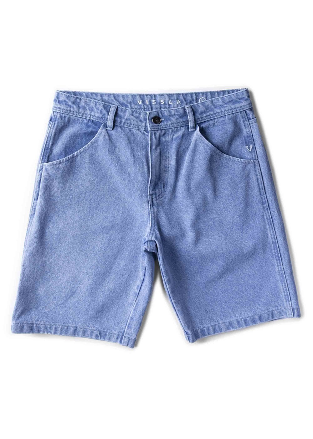 Vissla Pismo Painter 18" Boys Denim Walkshort - Bascora