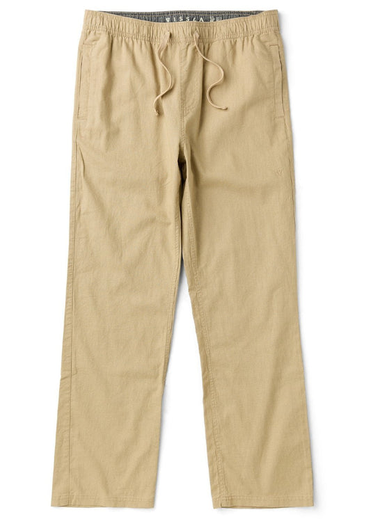 Vissla Rails Linen Eco Elastic Pant - Bascora