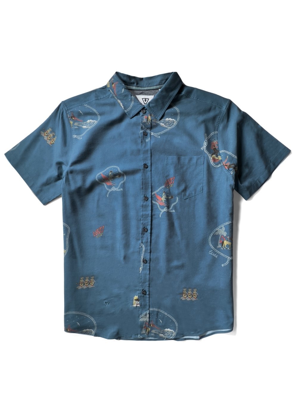 Vissla Soren Wavy West Eco Ss Shirt - Bascora