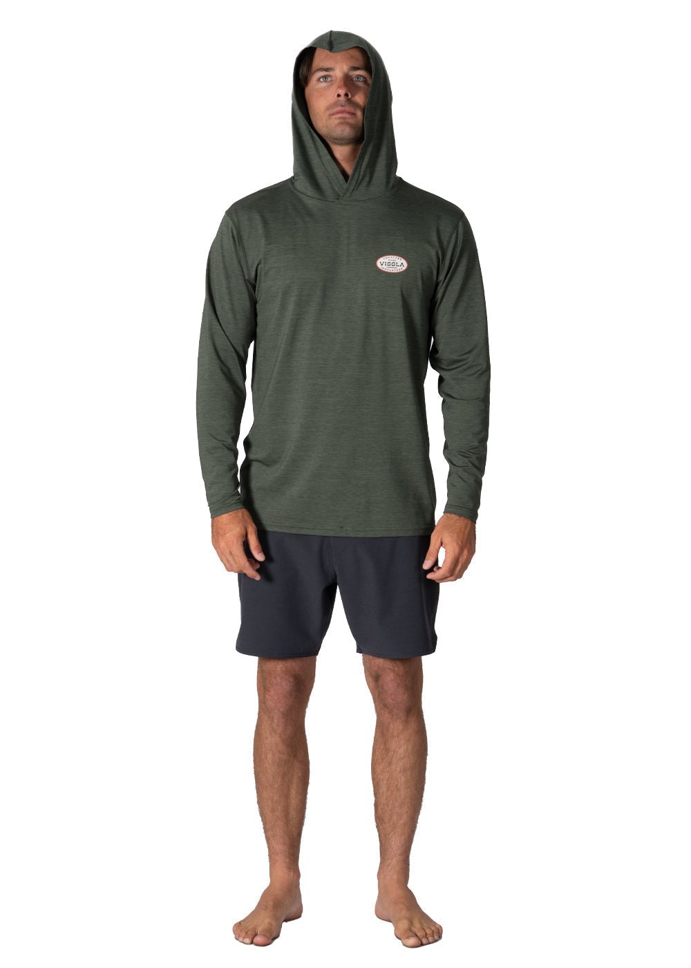 Vissla Twisted Eco Hooded Long Sleeve Lycra - Bascora