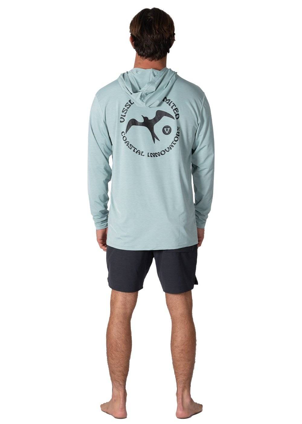 Vissla Twisted Eco Hooded Long Sleeve Lycra - Bascora