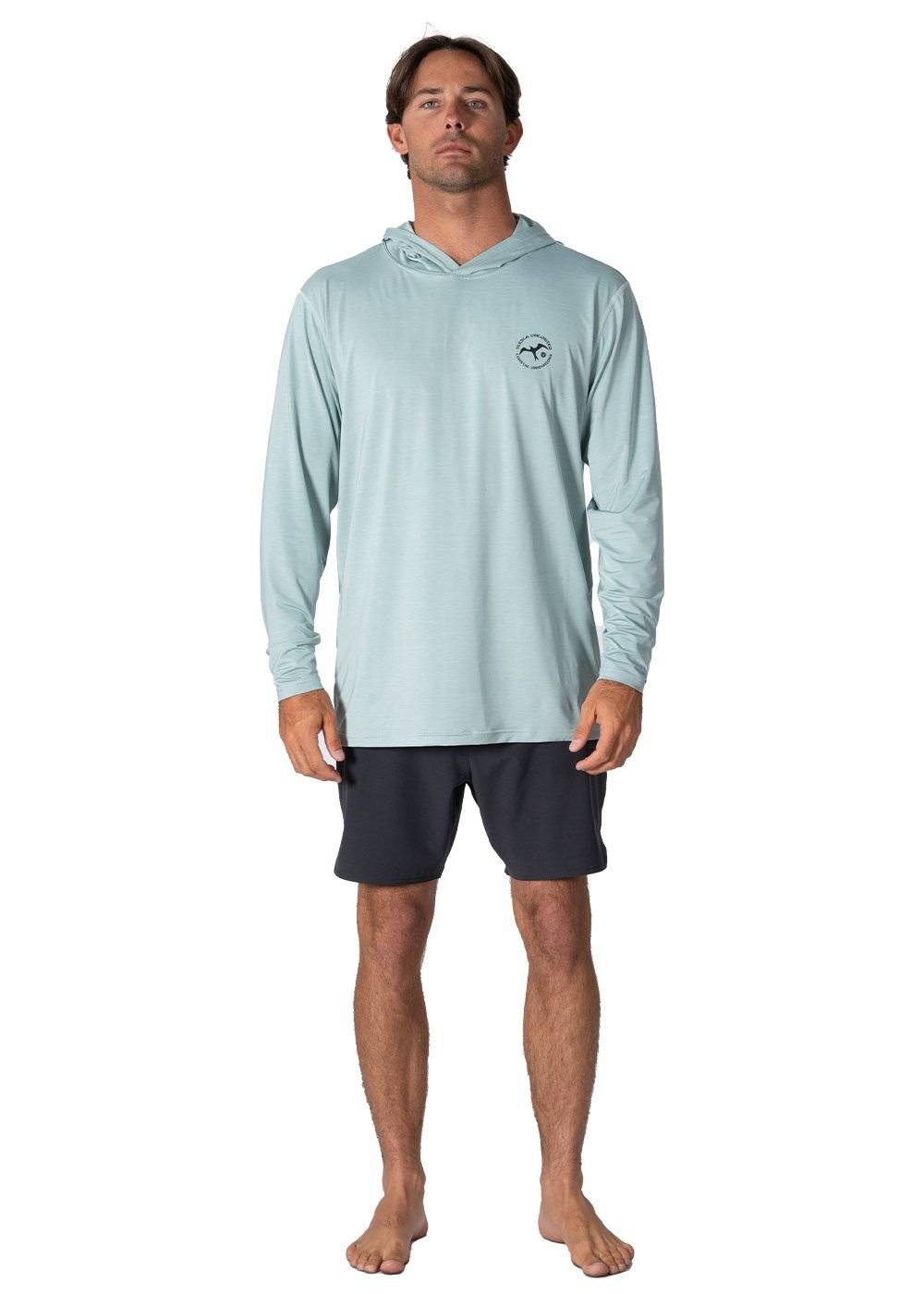 Vissla Twisted Eco Hooded Long Sleeve Lycra - Bascora
