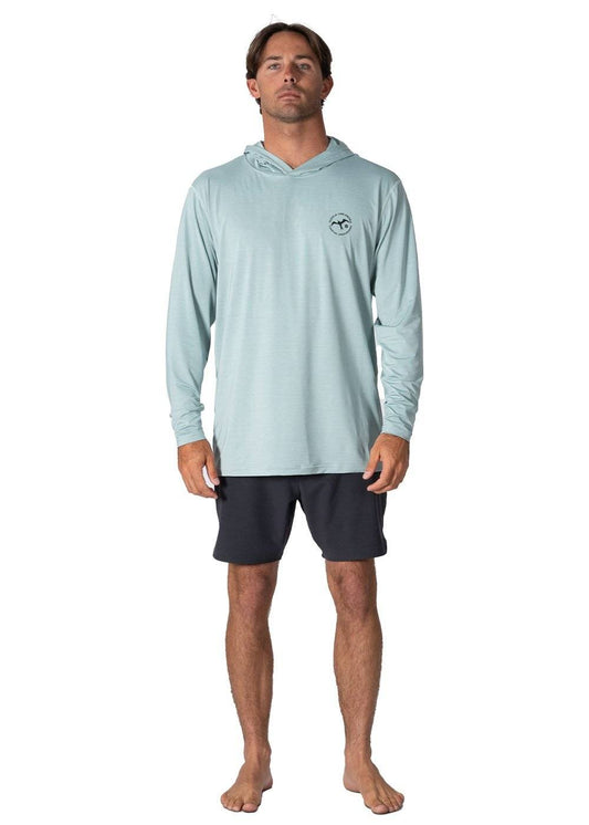 Vissla Twisted Eco Hooded Long Sleeve Lycra - Bascora
