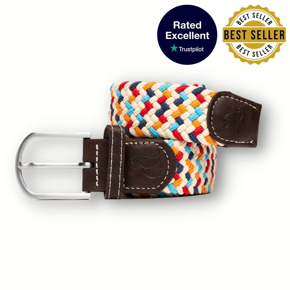 Wear the Change – Recycled Ocean Plastic Woven Belt - Bascora