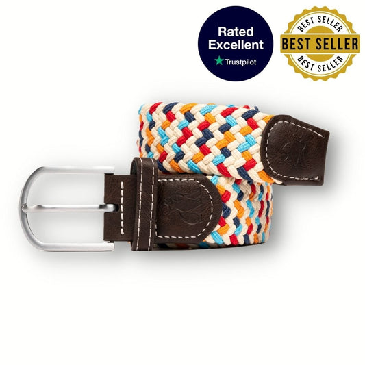 Wear the Change – Recycled Ocean Plastic Woven Belt - Bascora