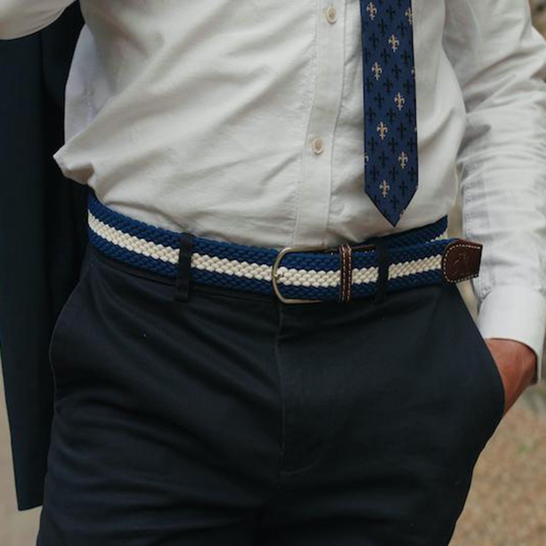 Wear the Change – Recycled Ocean Plastic Woven Belt - Bascora