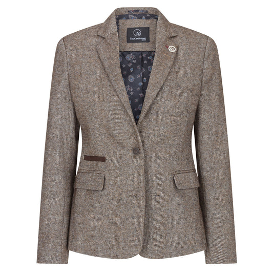Women's 1920s Tweed Blazer, Waistcoat & Trousers Suit